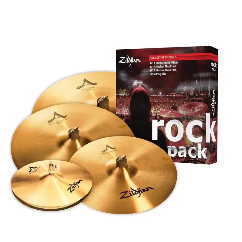 Zildjian Zildjian Rock A Pack 14,17,19,20 zestaw talerzy