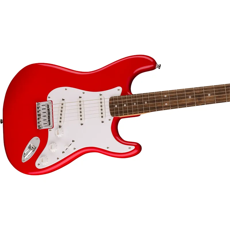 Squier Squier Sonic Stratocaster HT Laurel Fingerboard White Pickguard Torino Red - zdjecie 4