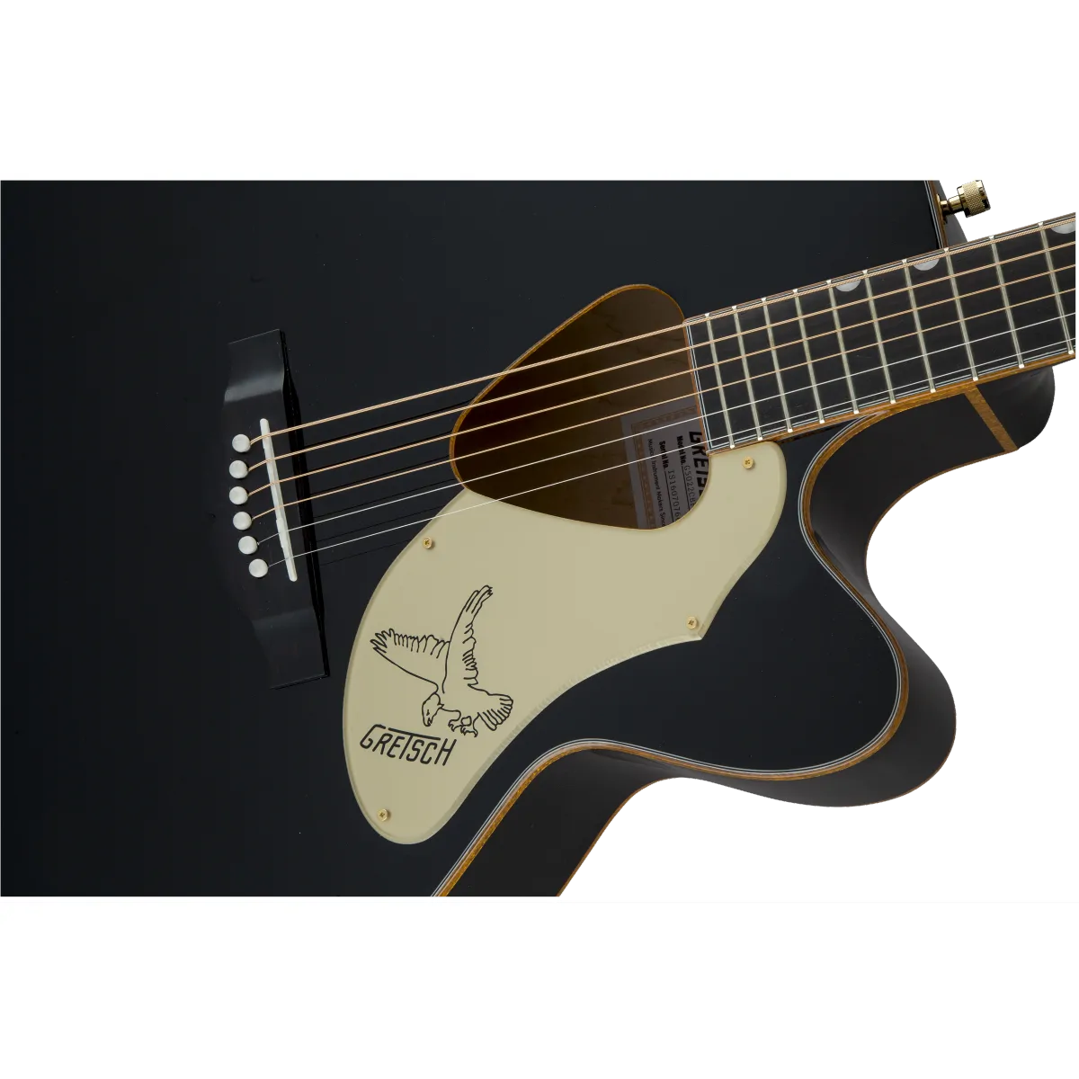 Gretsch Gretsch G5022CBFE Rancher Falcon Jumbo Cutaway Acoustic Electric Fishman Pickup System Black - zdjecie 6