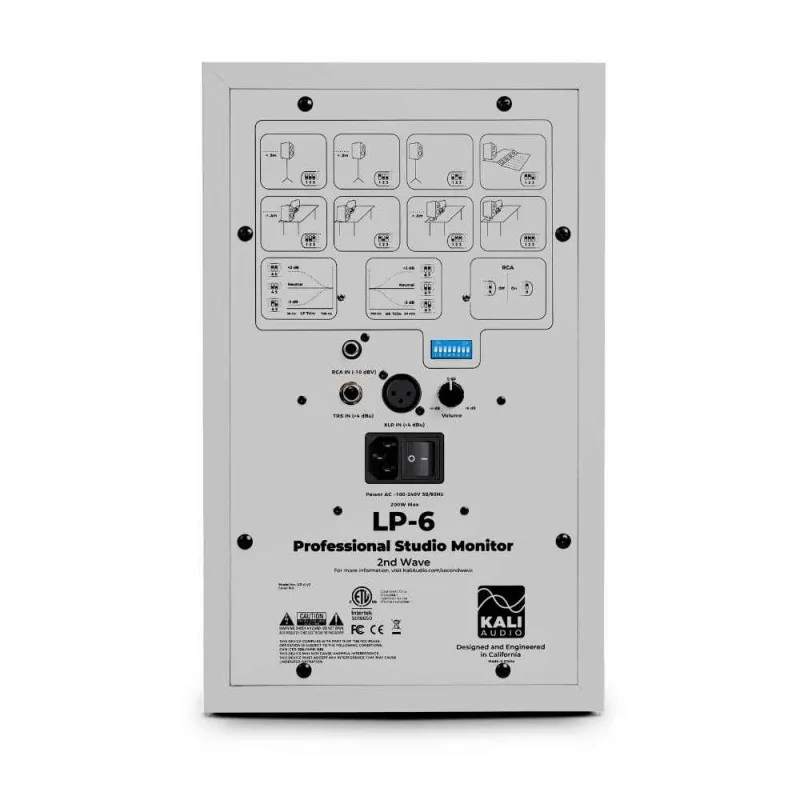 Kali Audio Kali Audio LP-6W V2-EU - Monitor odsłuchowy - zdjecie 2