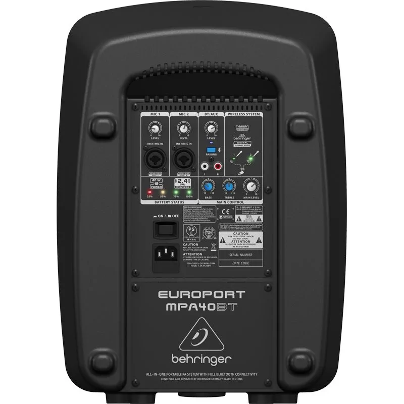 Behringer Behringer Europort MPA40BT - zdjecie 2