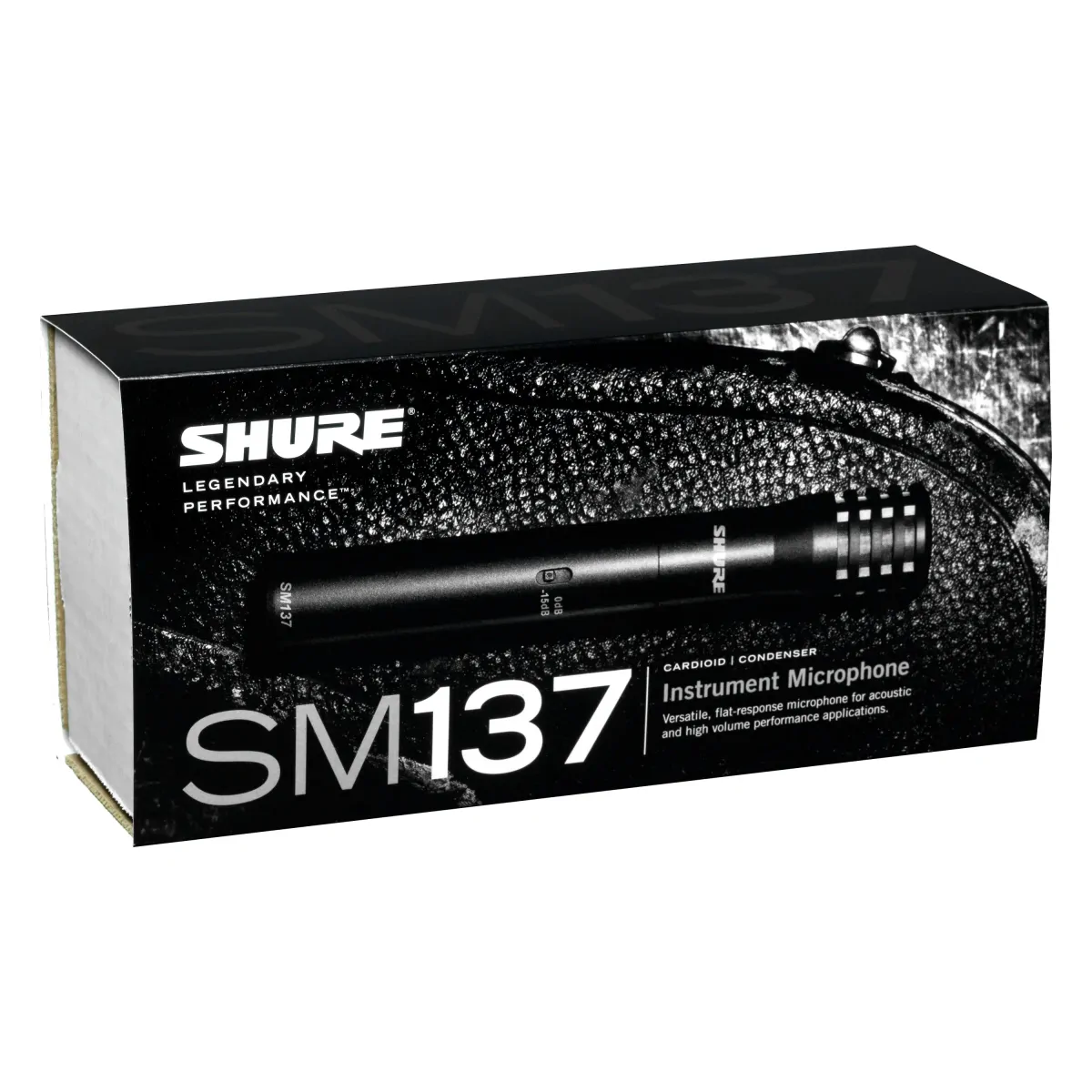 SHURE Shure SM137-LC - Mikrofon pojemnościowy, kardioidalny do instumentów - zdjecie 3