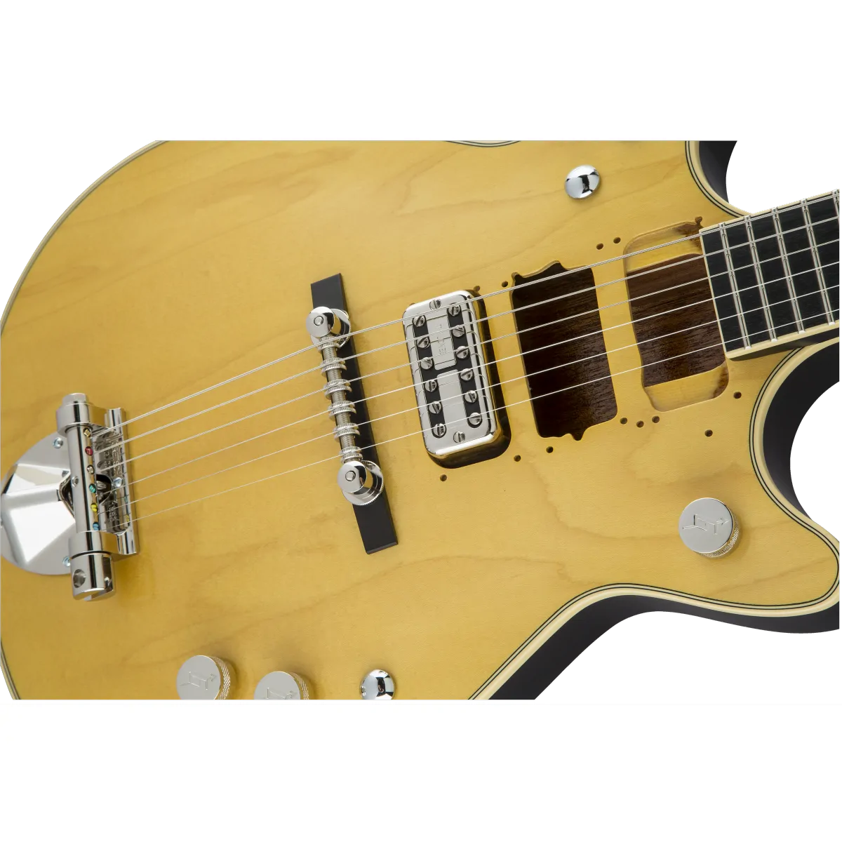 Gretsch Gretsch G6131-MY Malcolm Young Signature Jet Ebony Fingerboard Natural - zdjecie 5