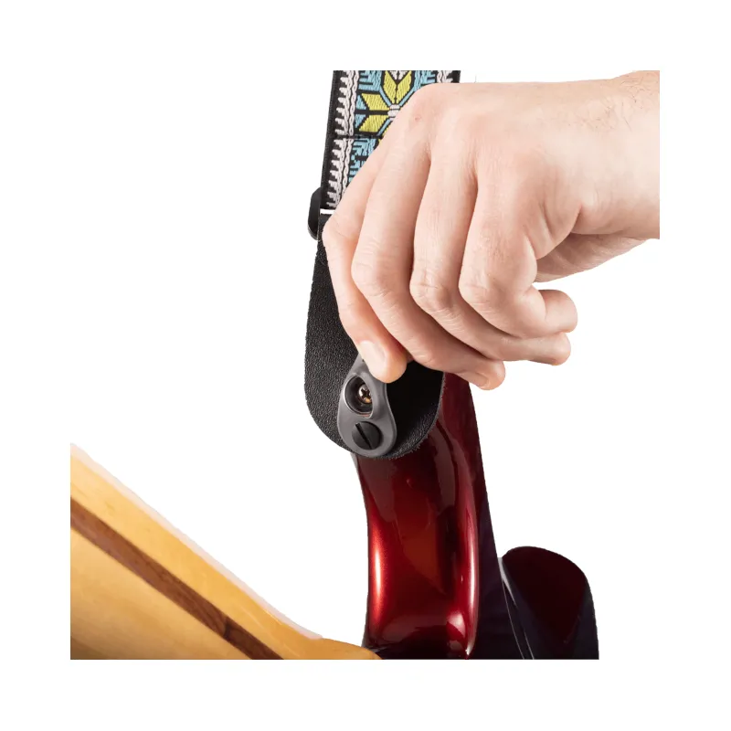 D'ADDARIO D'Addario 50TC00 Pad Lock Woven Parallel Flowers - zdjecie 5