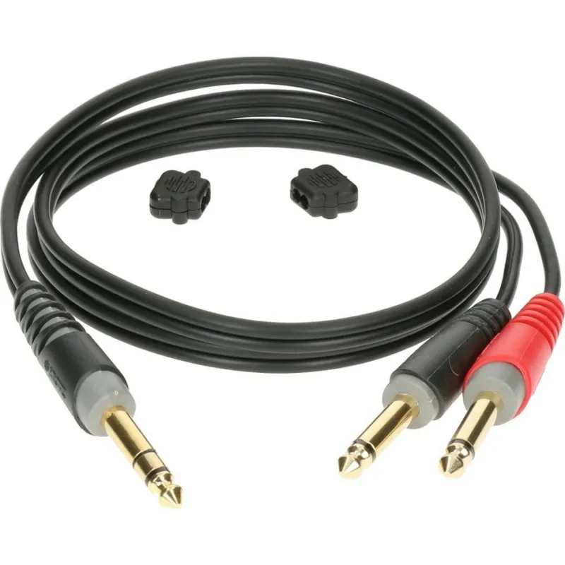 Klotz Klotz AY1-0200 kabel audio Jack 3p - 2x jack 2p 2m