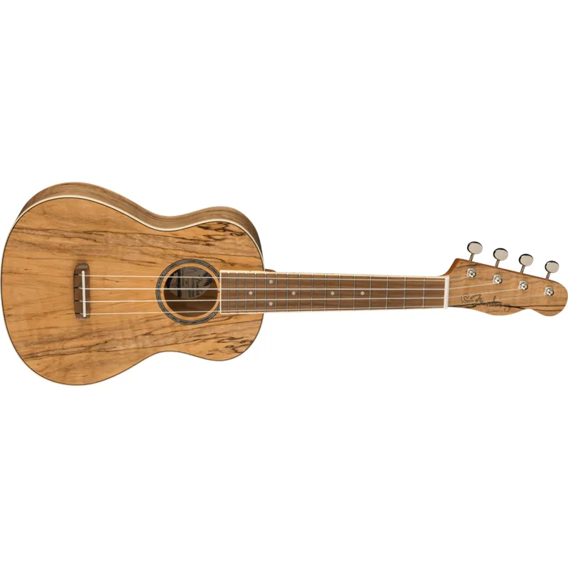 FENDER Fender Zuma Exotic Concert Ukulele Walnut Fingerboard Spalted Maple - zdjecie 3