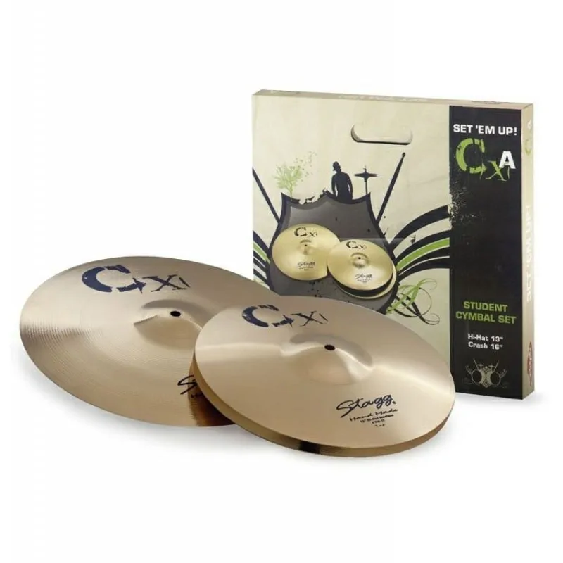 STAGG STAGG CXA SET 13" hihat + 16 - crasho-ride zestaw
