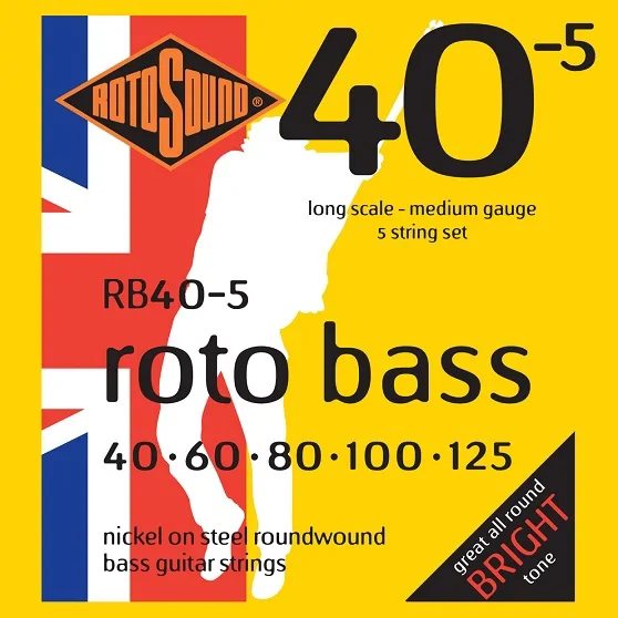 ROTOSOUND Rotosound RB40-5 40-125