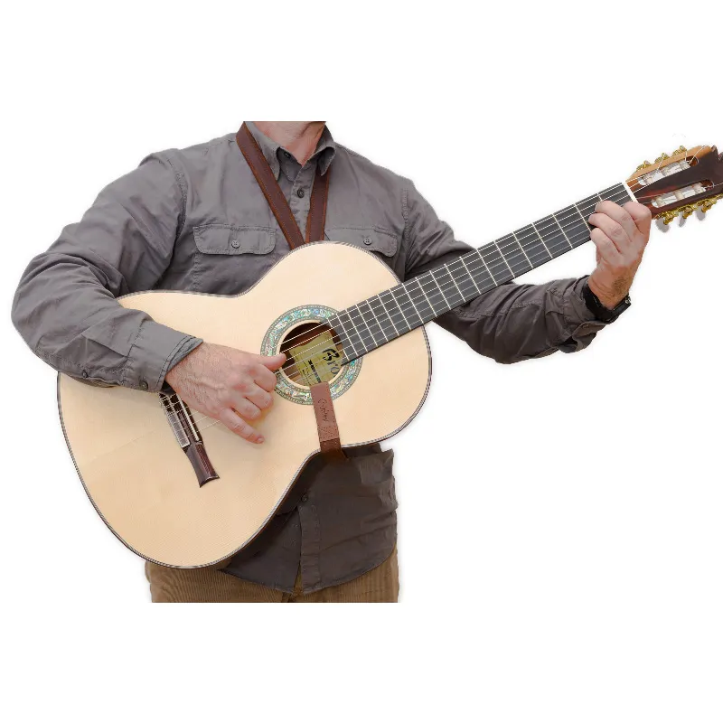 RightOn! Straps RightOn! Classical Hook Brown pas do gitary klasycznej - zdjecie 2