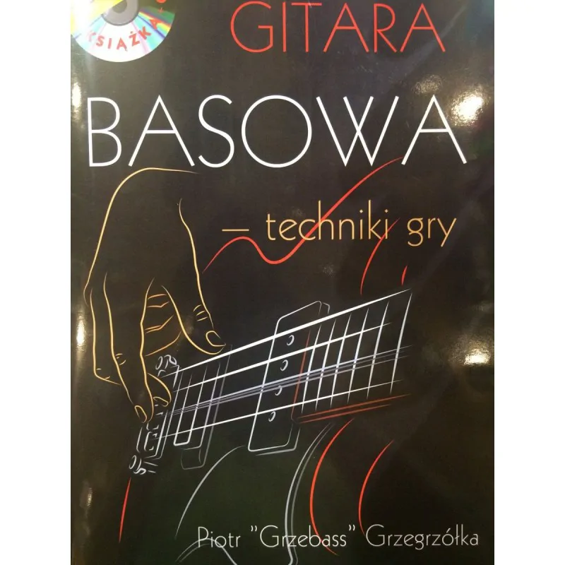 ABSONIC Absonic Gitara basowa - Technika gry + CD
