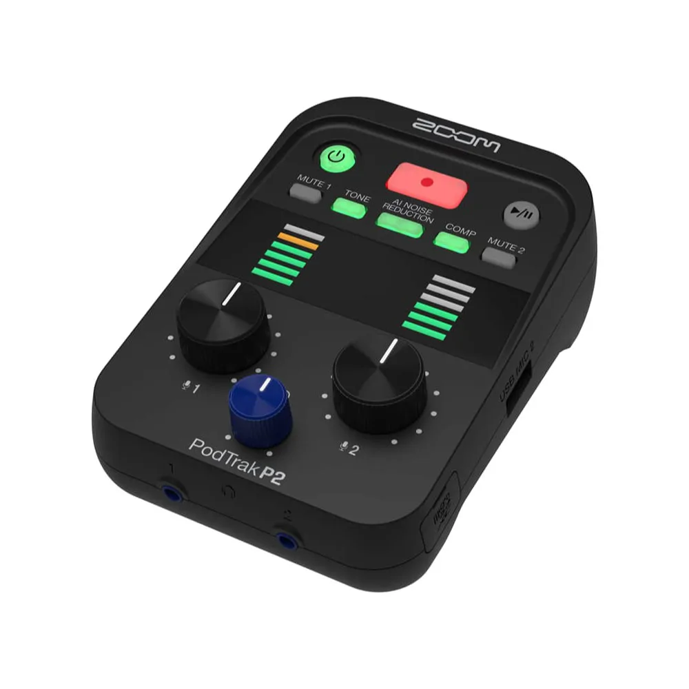 ZOOM Zoom P2 PodTrak Podcast Recorder - zdjecie 6