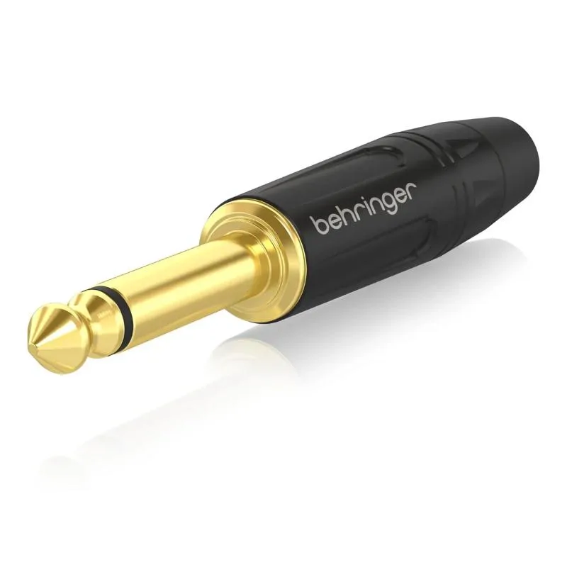 Behringer Behringer 4MG-BK Jack Mono 6,3 mm czarny/złoty