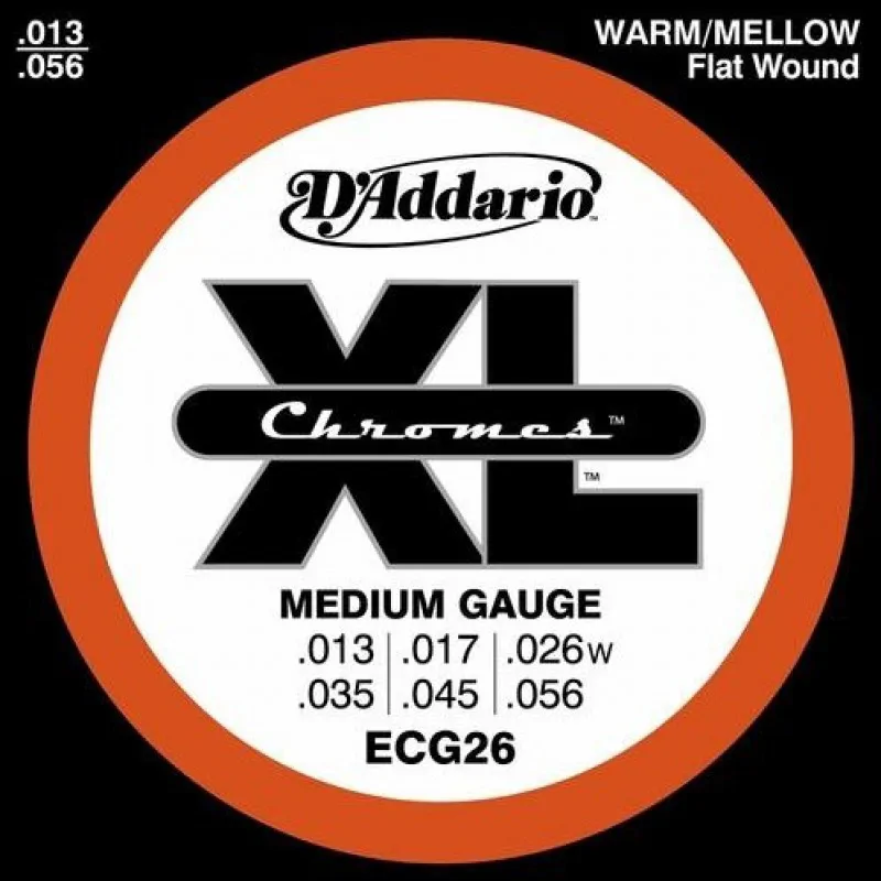 D'ADDARIO D'Addario ECG26 - Chromes 13-56