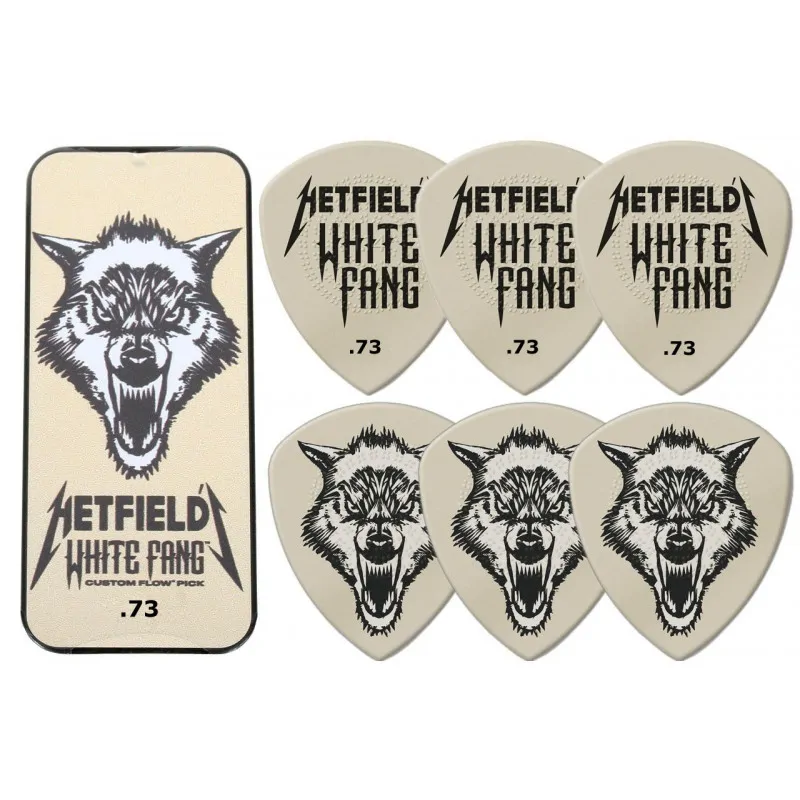 DUNLOP Dunlop PH122T.73 White Fang Metallica Hetfield puszka kostek