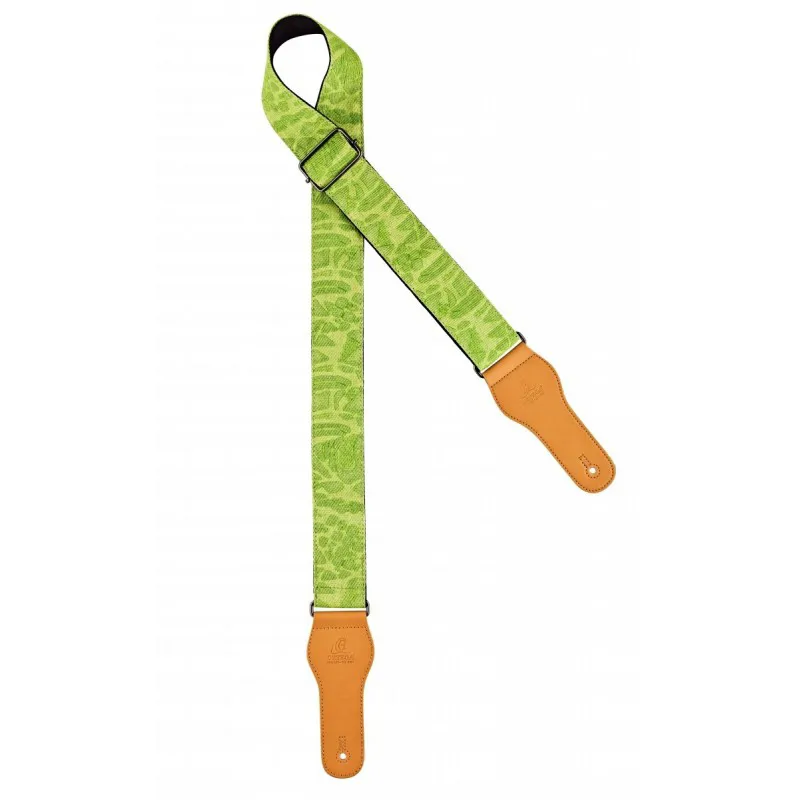 Ortega Ortega OCS-340 Pasek do gitary, Green Jean