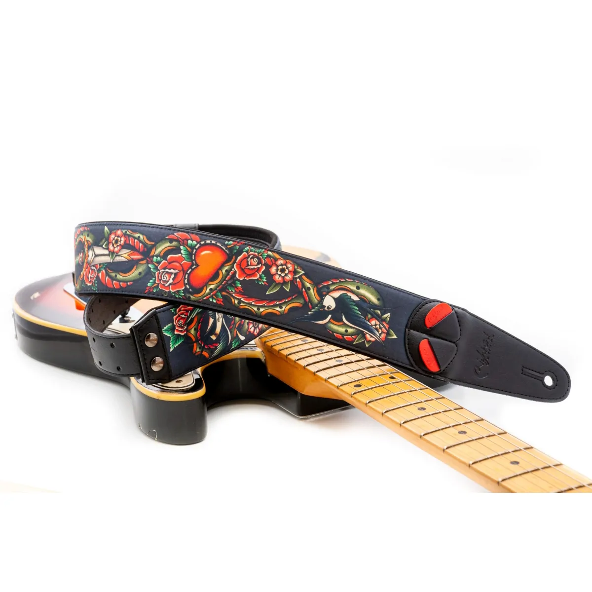 RightOn! Straps RightOn Steady Mojo Tattoo pasek do gitary - zdjecie 4