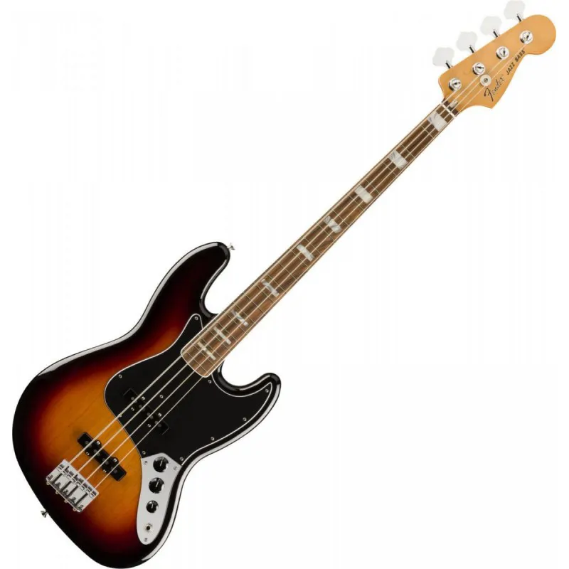 FENDER Fender Vintera 70s Jazz PF 3TS Vintera '70s Jazz Bass Pau Ferro Fingerboard 3-Color Sunburst - zdjecie 2