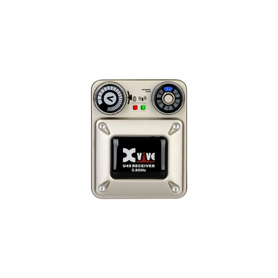 XVive XVive T9 U45 In-Ear Monitor Wireless System 5.8 GHz komplet nadajnik + odbiornik + monitory douszne słuchawki zestaw bezprzewodowy odsłuch - zdjecie 2