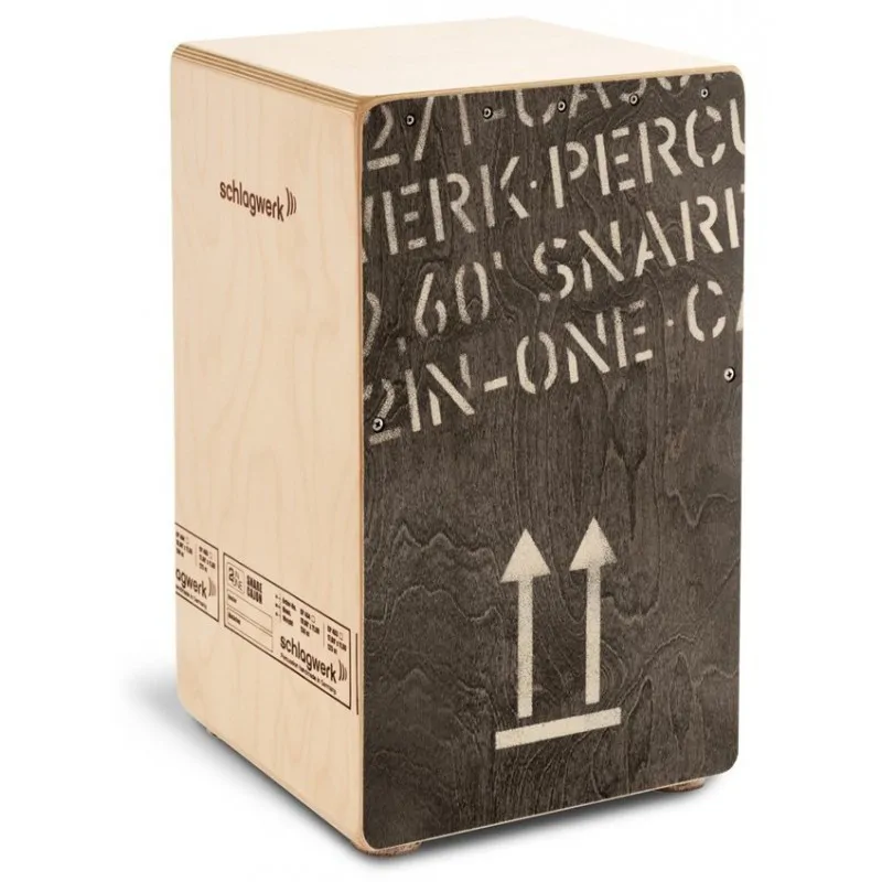 Schlagwerk SCHLAGWERK CP404BLK 2inOne Black Edition Cajon