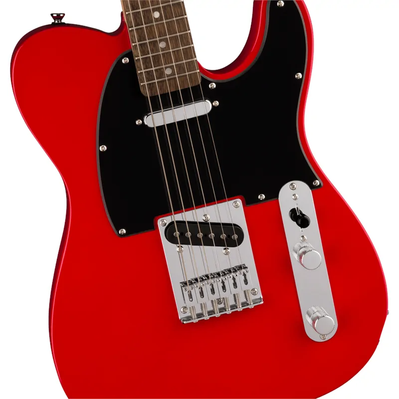 Squier Squier Sonic Telecaster Laurel Fingerboard Black Pickguard Torino Red - zdjecie 3