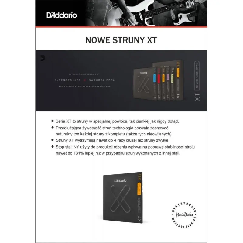 D'ADDARIO D'Addario XTE1052 10-52 - zdjecie 3