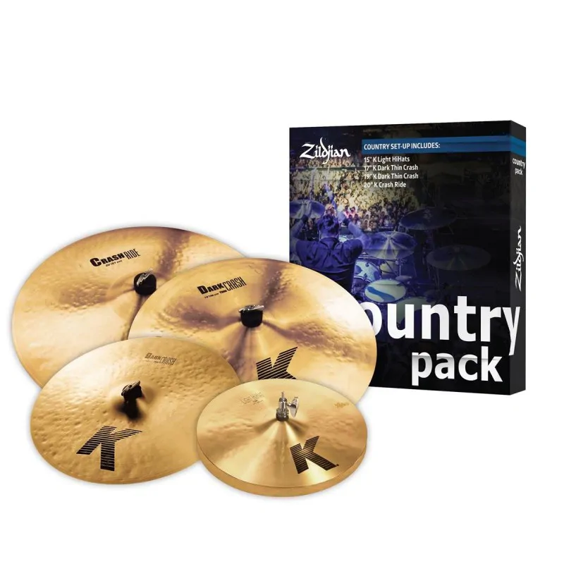 Zildjian Zildjian Country K 15,17,19,20 zestaw talerzy