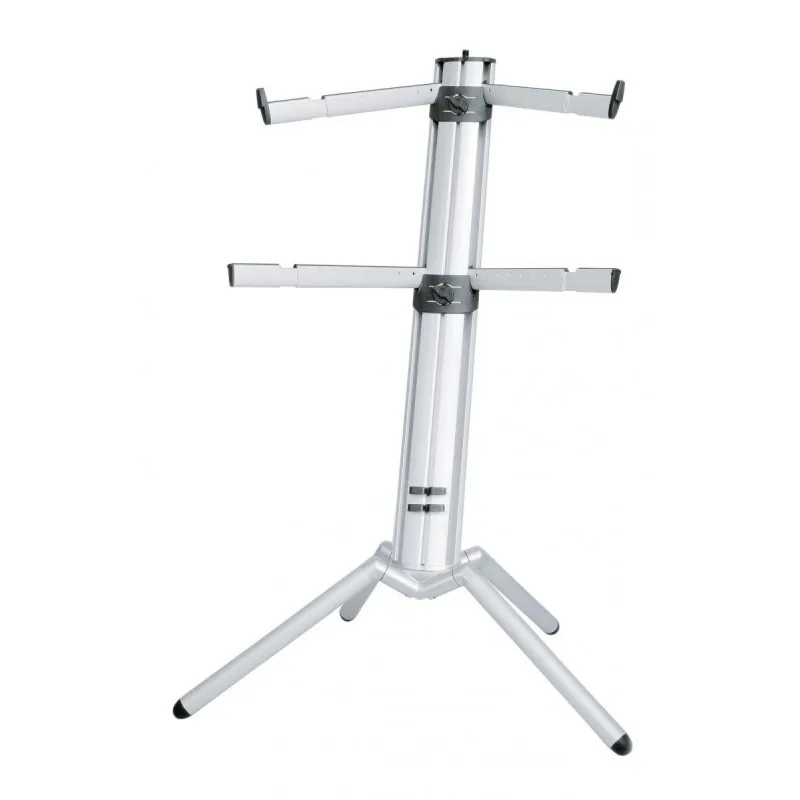 K&M KM Spider Pro Srebrny 18860 statyw pod 2 klawisze