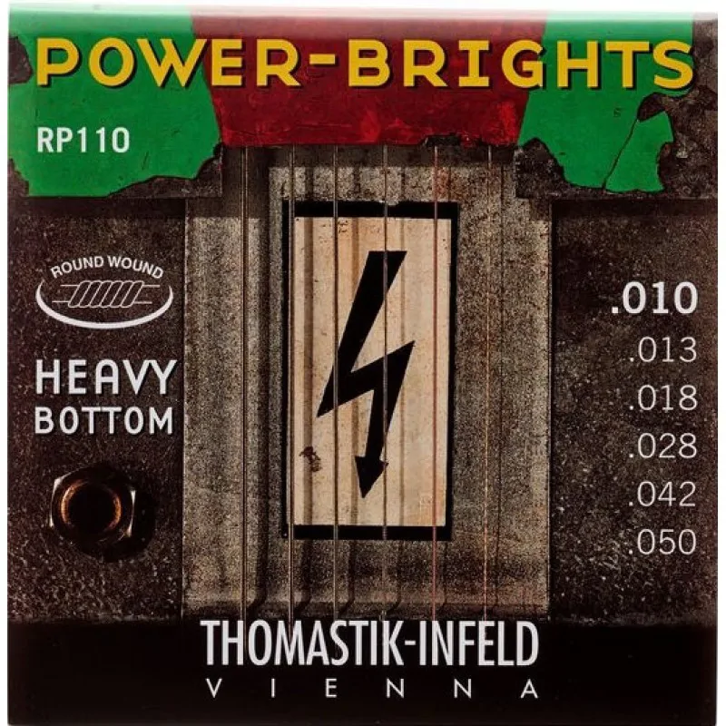 Thomastik Thomastik Power Brights RP110 struny do git elektrycznej 10-50