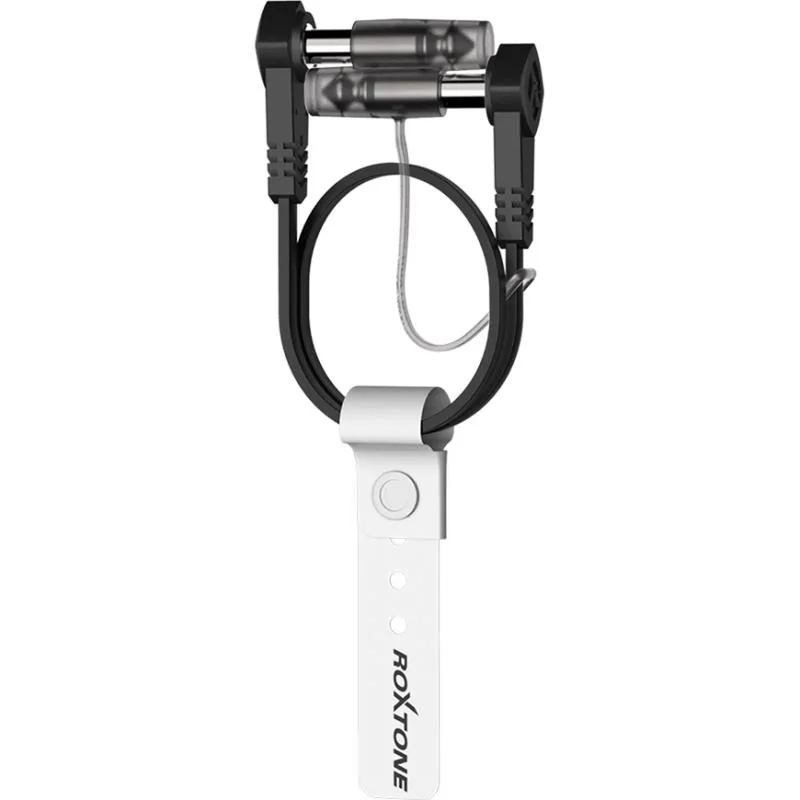 Roxtone Roxtone FPJJ100L0001 Kabel instr Jack 6.3 10cm - zdjecie 2