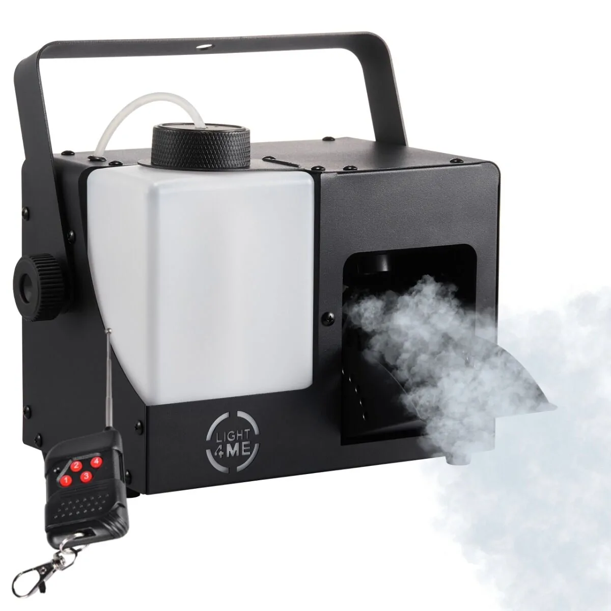 LIGHT4ME LIGHT4ME FAZE 500W generator wytwornica dymu mgły DMX pilot bezprzewodowy uchwyt montażowy - zdjecie 4