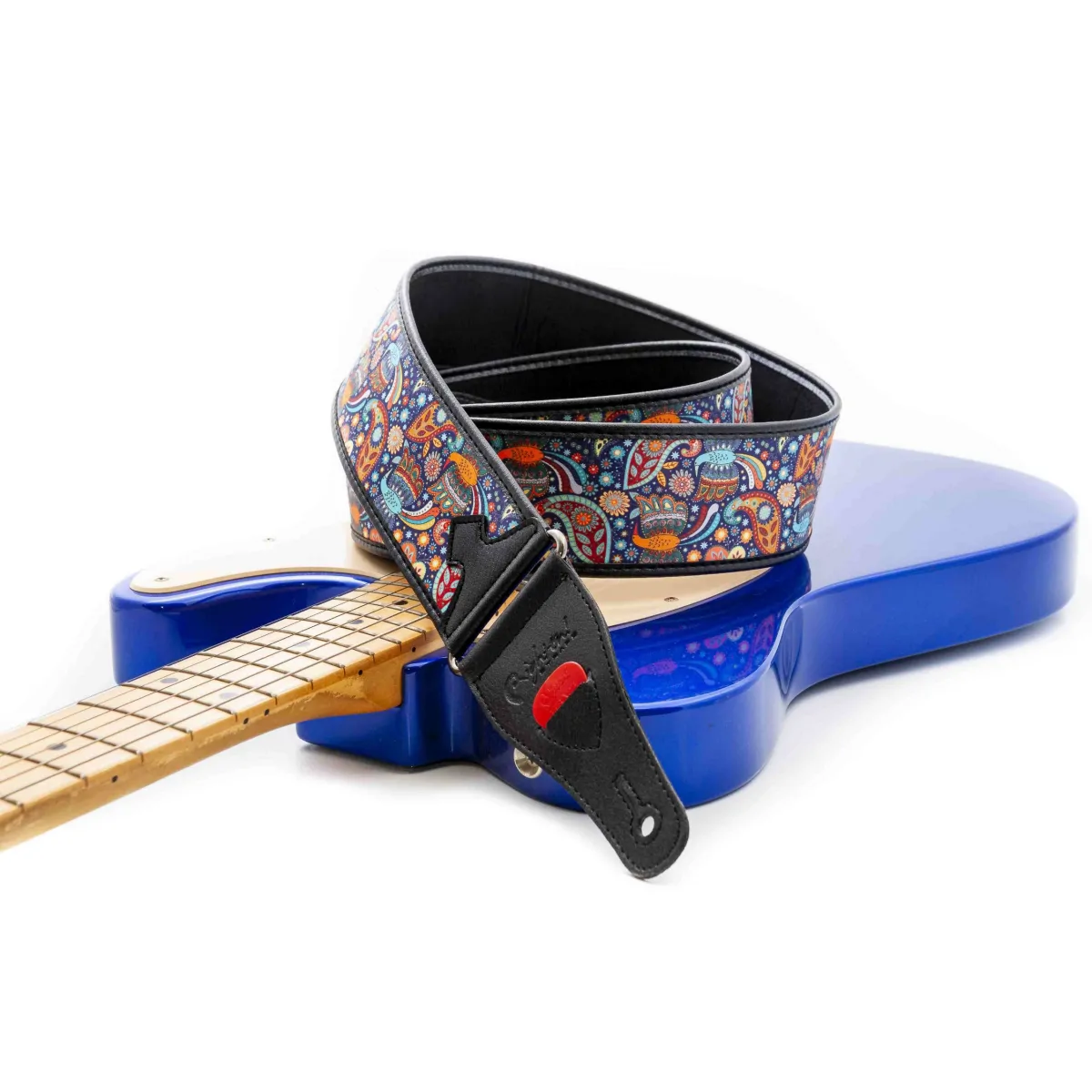 RightOn! Straps RightOn Steady Talisman Kashmir Blue pasek do gitary - zdjecie 3