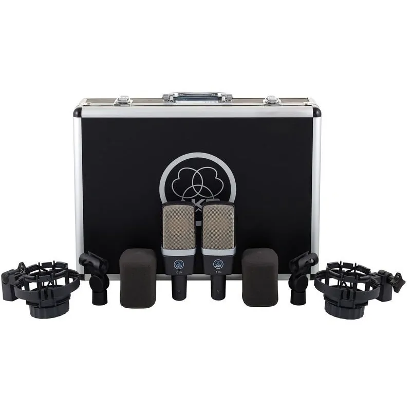 AKG AKG C214 Stereo Set - Zestaw stereo mikrofonów pojemnościowych wielkomembranowych