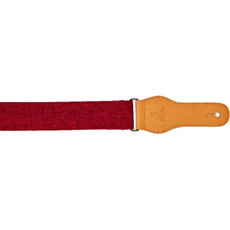 Ortega Ortega OCS250 Pas do Gitary BURGUND COTTON