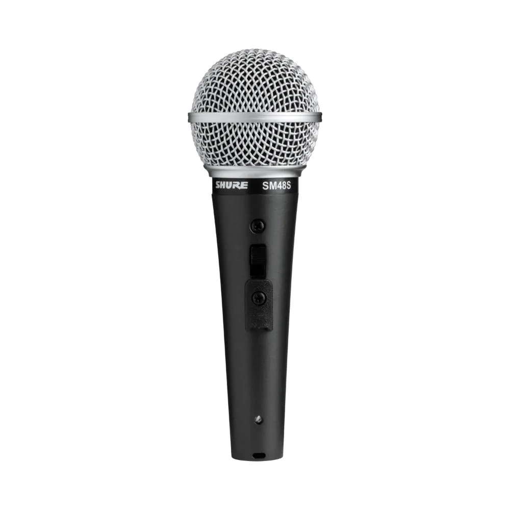 SHURE Shure SM48S-LC - Mikrofon dynamiczny, kardioidalny z wyłącznikiem