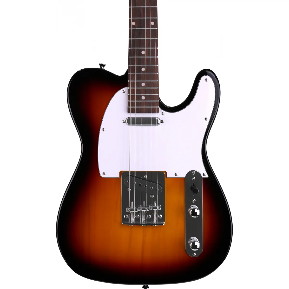 Arrow Arrow Telico TL 11 Tobacco Burst Rosewood/White gitara elektryczna - zdjecie 7