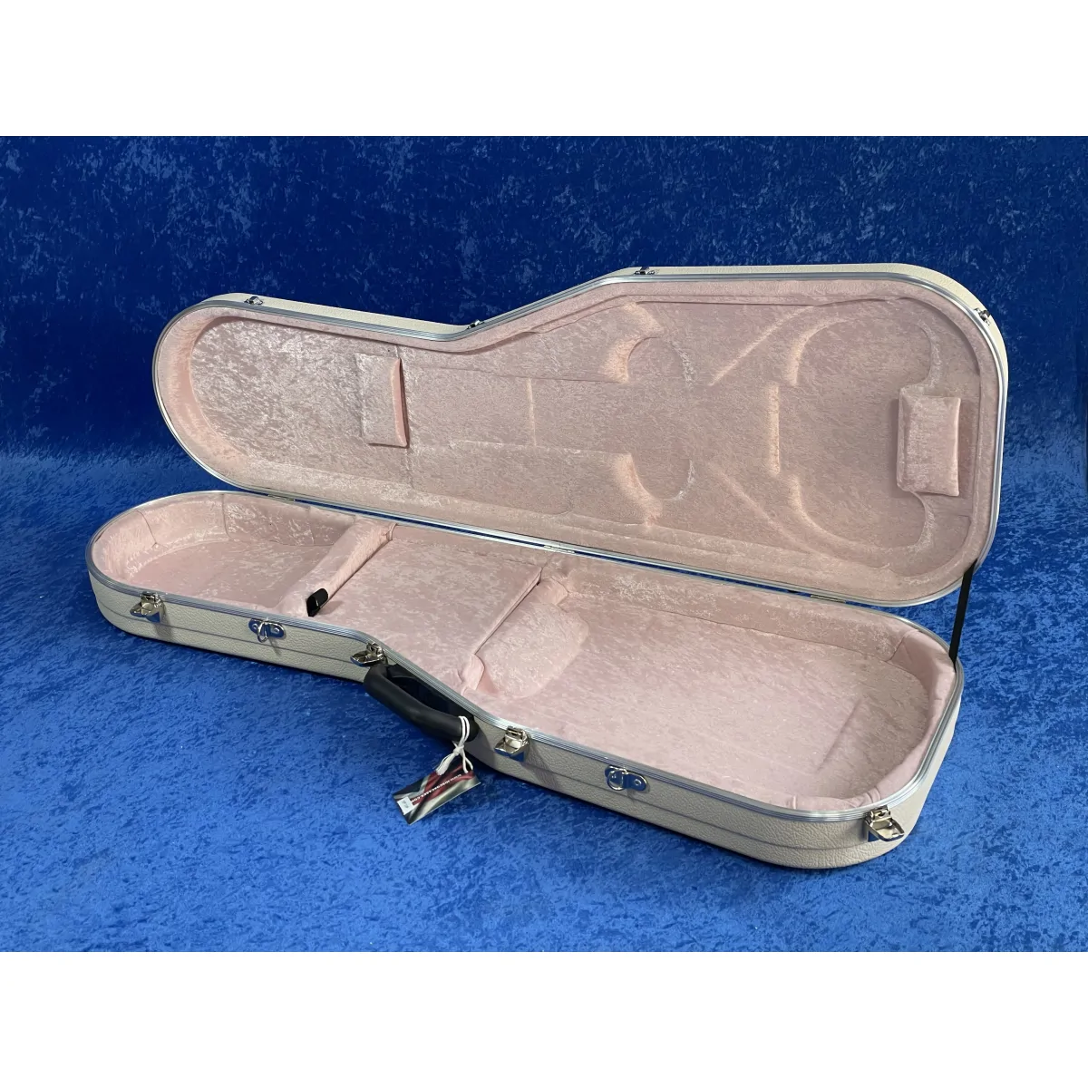 HISCOX Hiscox Ivory/Shell Pink Futerał do gitary Elektrycznej Strat/Tele - zdjecie 3