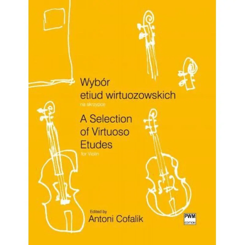 PWM Wybór etiud wirtuozowskich na skrzypce     Antoni Cofalik