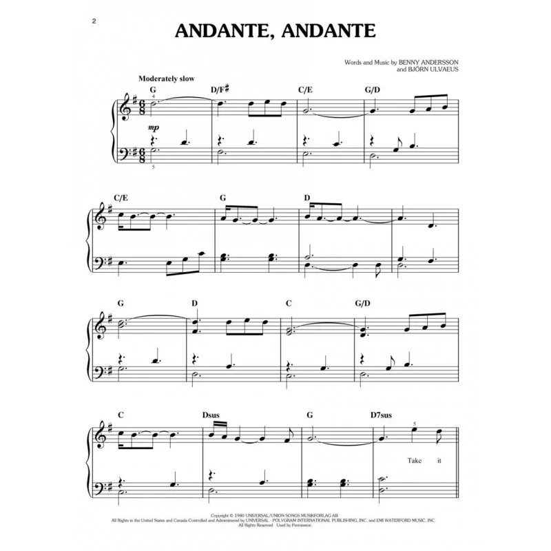Hal Leonard Hal Leonard MAMMA MIA! Here we go Again Easy Piano - zdjecie 3