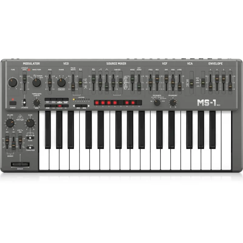 Behringer Behringer MS-1 MK II-GY Syntezator analogowy - zdjecie 4