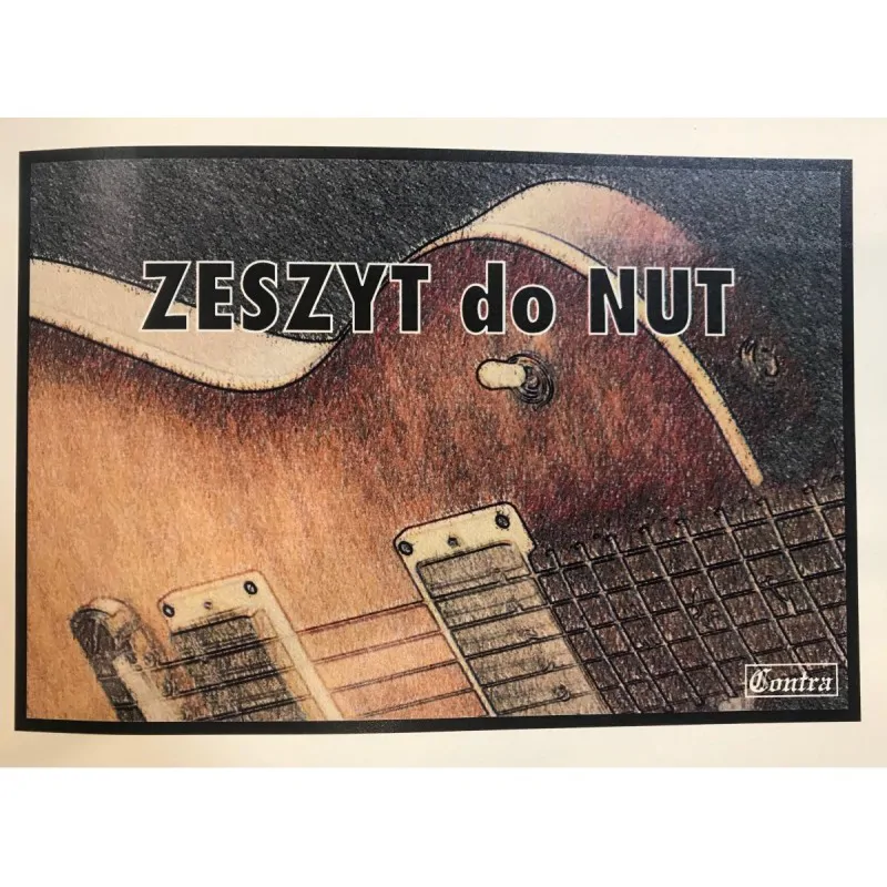 CONTRA Contra Zeszyt do nut A5 linia średnio szeroka