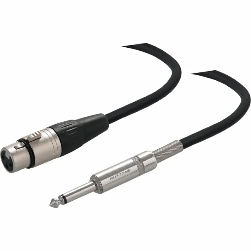 Roxtone SAMURAI SMXJ210L10 kabel mikrofonowy XLR-jack 10m