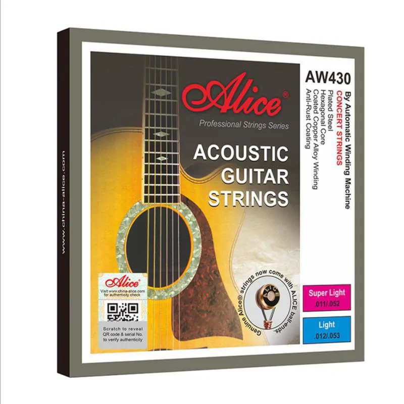  ALICE AW430-SL Struny do gitary akustycznej