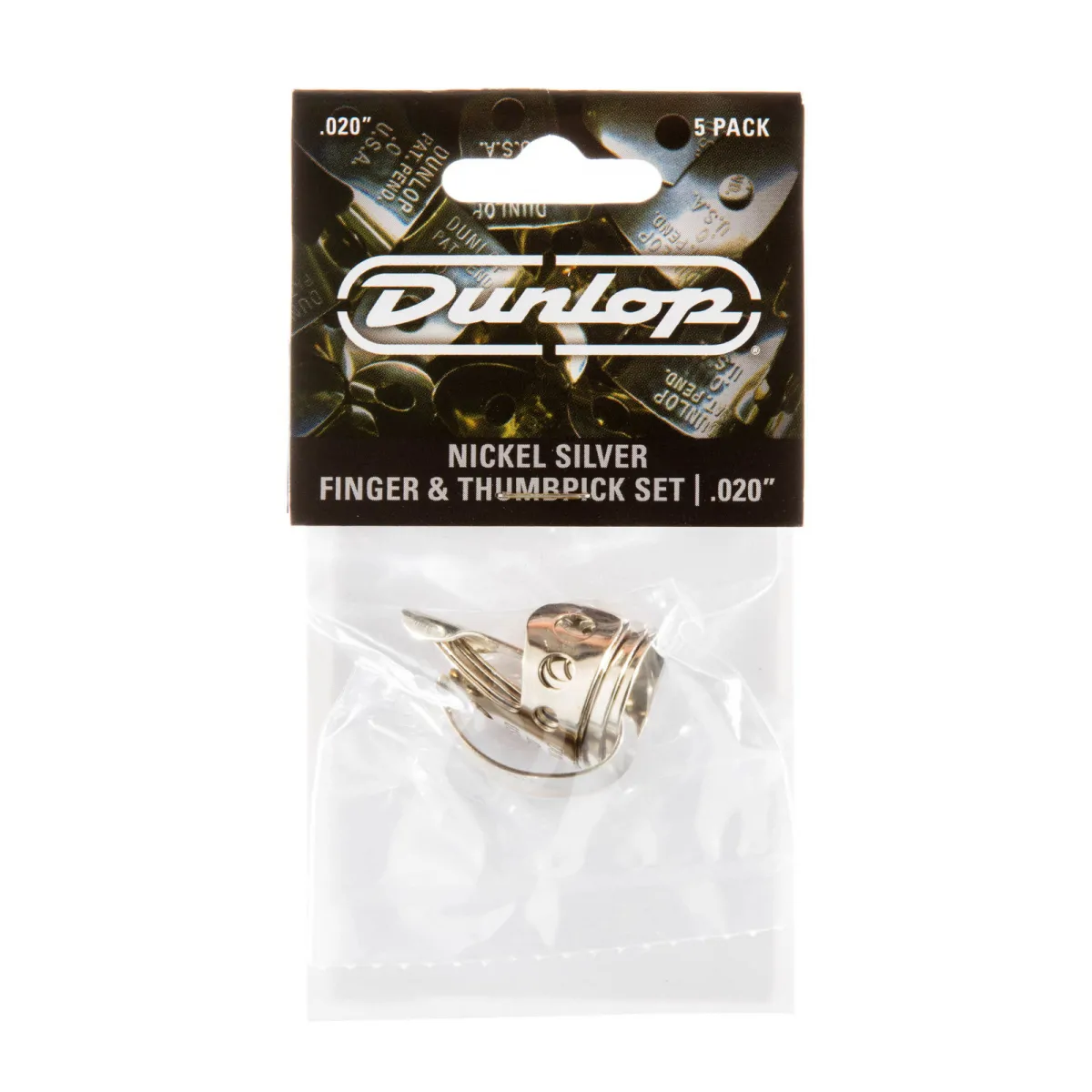 DUNLOP Dunlop 33P020 Nickel Silver pazurki metalowe zestaw 5szt komplet
