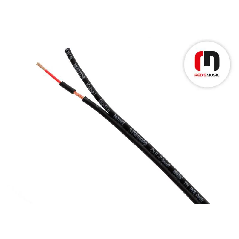 Red's Music Kabel audio REDS MUSIC INS2-S 100 STRONGER 2x 0,23