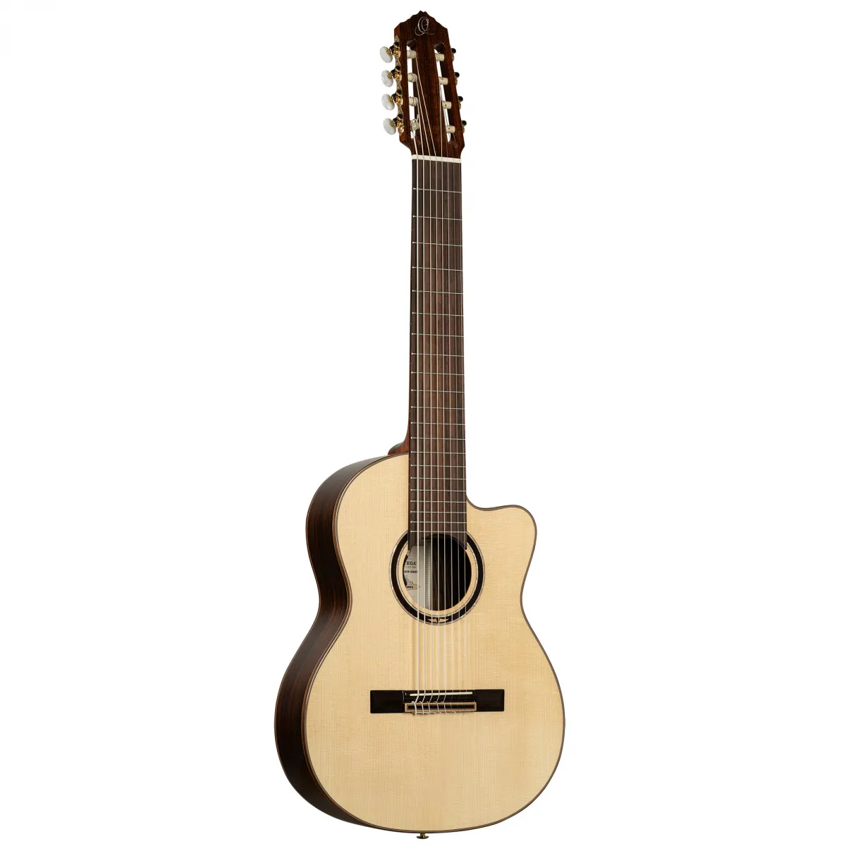 Ortega Ortega RCE158RW-8 Gitara Elektro-Klasyczna 8-mio strunowa
