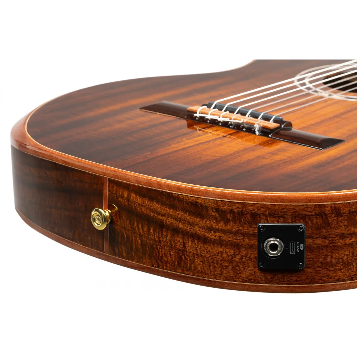 Ortega Ortega EXOTICSUITECE Gitara Elektro-klasyczna Thinline - zdjecie 8
