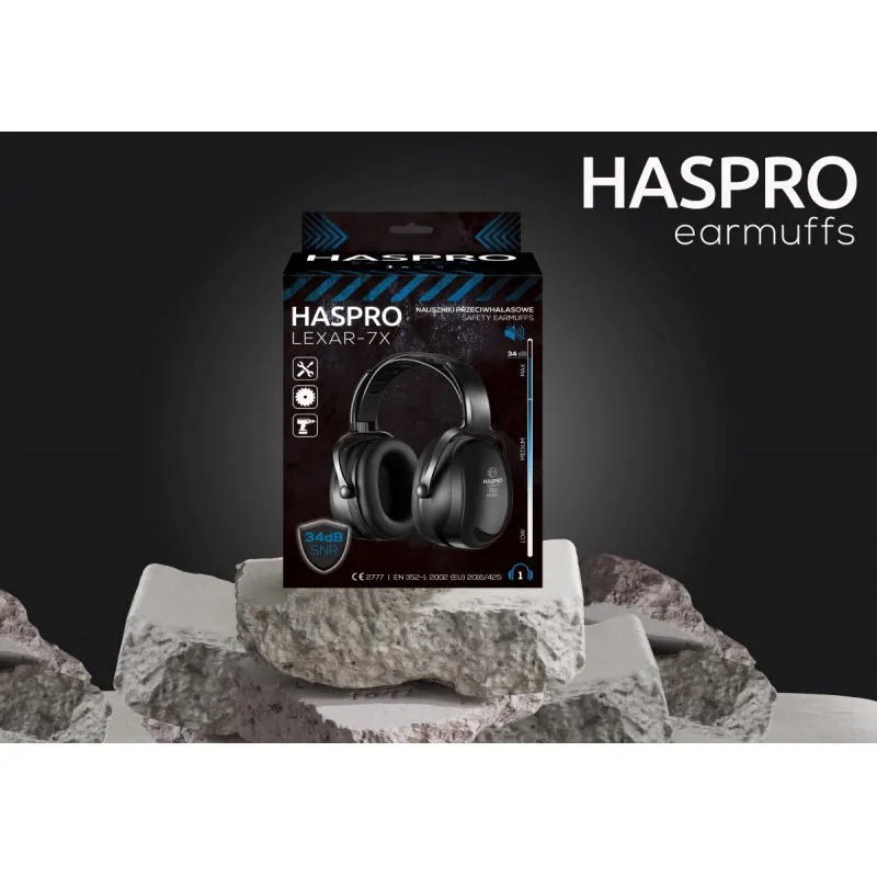 Haspro Haspro Lexar-7X słuchawki wygłuszające - wyciszacze - zdjecie 2