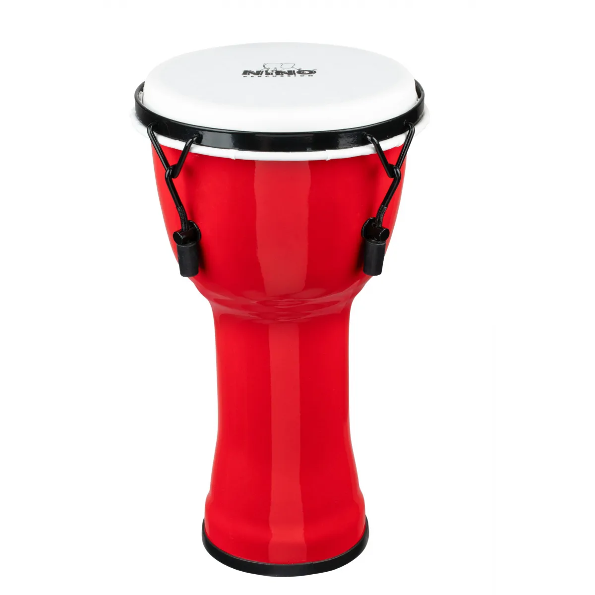NINO Nino PMDJ-R Djembe syntetyczna czerwona 8" - zdjecie 2