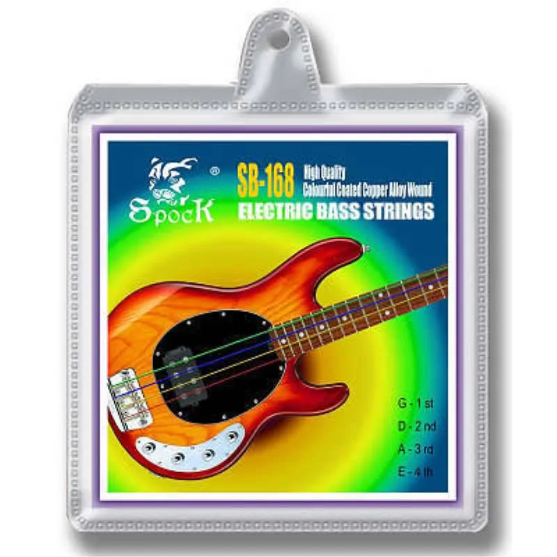Roxtone SPOCK SB168 (40-95) Kolorowe struny do basu