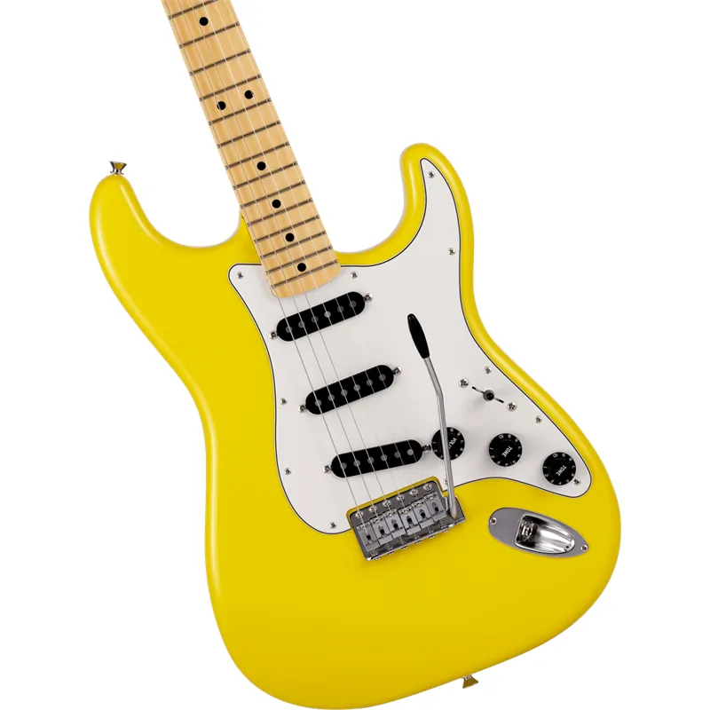 FENDER Fender Made in Japan Limited International Color Stratocaster Maple Fingerboard Monaco Yellow - zdjecie 3